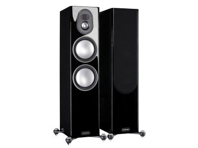 Monitor Audio Gold 300 5G Floorstanding Speakers - (Piano Black)