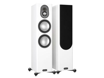 Monitor Audio Gold 300 5G Floorstanding Speakers - (Satin White)