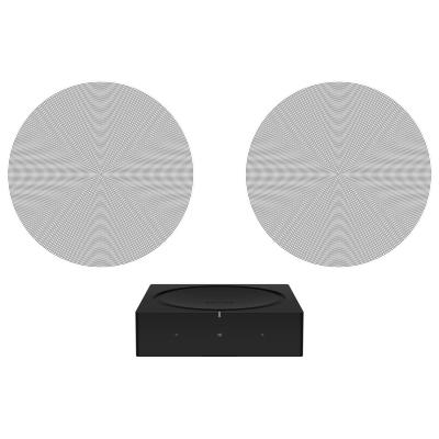 Sonos In-Ceiling Speaker Set with Sonos AMP