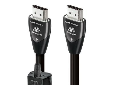 Audioquest Dragon eARC HDMI Cable with 72v DBS - 8K-10K 48Gbps (0.75 Meter)