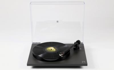 Rega Planar 1 PLUS Turntable with Built-in Moving Magnet Phono Stage (Matte Black)