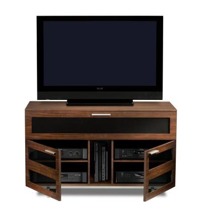 BDI AVION Series 2 Double-wide Tall Cabinet - Chocolate Stained Walnut (8928)
