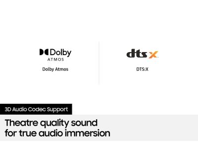 Samsung 3.1.2 Channel Soundbar with Dolby Atmos , DTS:X  - HW-Q700A/ZC