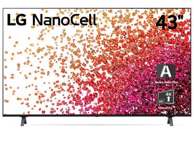 LG 43" 4k Smart NanoCell TV (NANO75 Series) - 43NANO75UPA