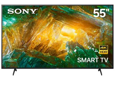 Sony Bravia 55" LED 4K UHD HDR Smart TV - XBR55X800H (X800H Series)