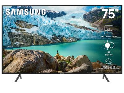 Samsung 75" Smart 4K UHD Flat Screen TV - UN75RU7100FXZC (RU7100 Series)