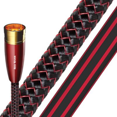 Audioquest Red River XLR Analog-Audio Interconnect Cables (0.5 Meter, Pair)