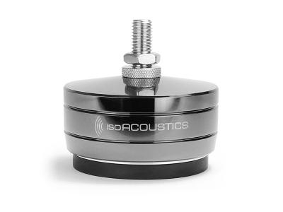 IsoAcoustics GAIA-TITAN  CRONOS Acoustics Isolations Stand, Machine Stainless Steel, Set of 4 (For 620 lbs or less)