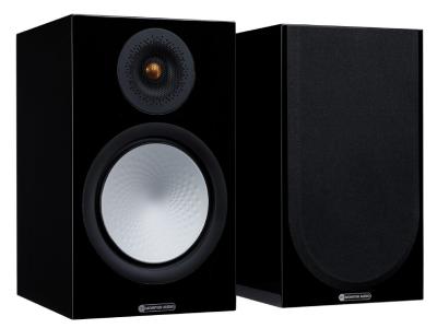 Monitor Audio Silver Series 100 7G Bookshelf Speaker In High Gloss Black