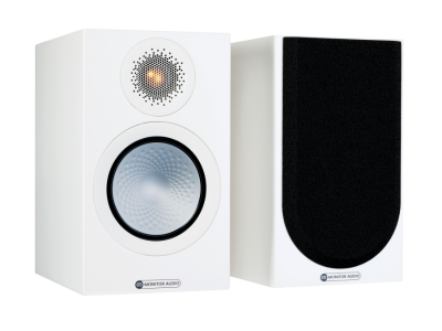 Monitor Audio Silver Series 50 7G Bookshelf Speaker In White - S7G50WH