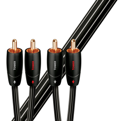 Audioquest Tower Analog-Audio Interconnect RCA to RCA Cable (0.6M)