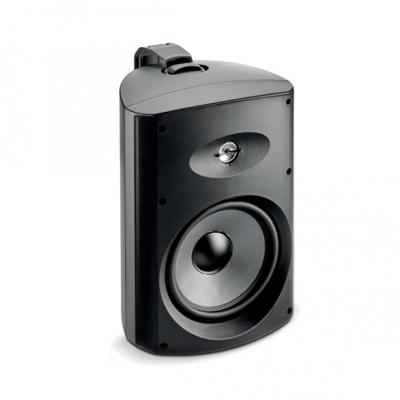 Focal High-fidelity Sound Outdoor Speaker In Black - F100OD8-BK