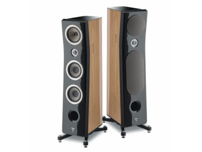 Focal KANTA No2 Floorstanding 3-way Bass Relfex Speaker - Walnut High Gloss / Deep Black  (Pair)