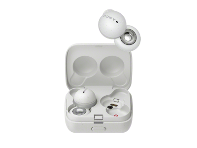 Sony LinkBuds Open-Ear Truly Wireless Headphones - White