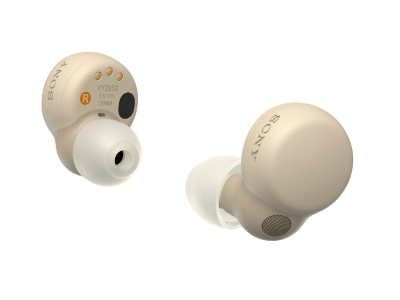 Sony LinkBuds S Truly Wireless Noise Cancelling Earbuds (Cream)