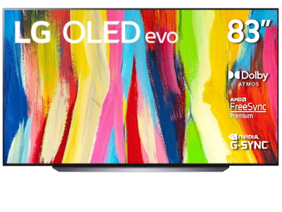 LG 83" OLED83C2PUA  4K OLED Evo with Thinq AI TV