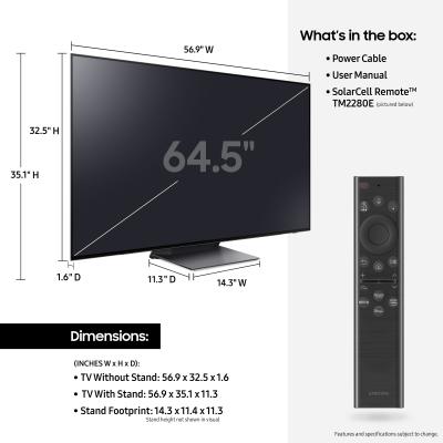 65'' Samsung QN65S95BAFXZC S95B OLED 4K Smart TV