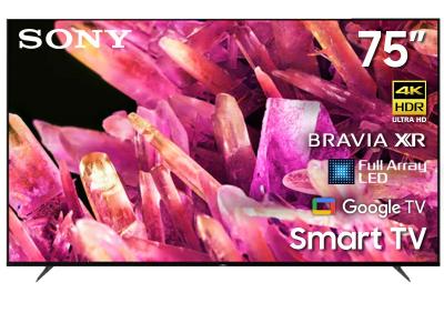 75" Sony XR75X90K Bravia XR Full Array LED 4K Ultra HD High Dynamic Range Smart TV