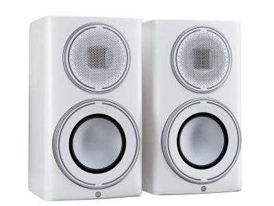Monitor Audio Platinum 100 3G Bookshelf Speaker - Satin White (Pair)
