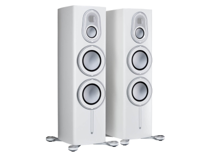Monitor Audio Platinum 300 3G Floorstanding Speaker - Satin White (Pair)