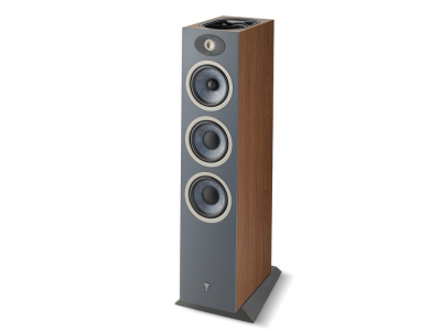 Focal Theva N°3-D Floorstanding Speaker with Dolby Atmos - Dark Wood (Pair)