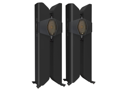 Monitor Audio Hyphn Flagship Floorstanding Speaker - Matte Black (Pair)