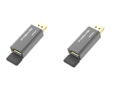 AudioQuest Jitterbug FMJ USB Data & Power Noise Filter (2-Pack)