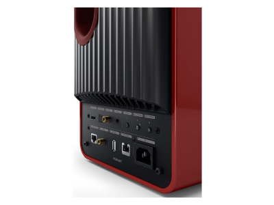 KEF LS50 Wireless II Powered Bookshelf Speakers - Crimson Red (Pair)