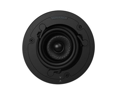 Sonance VX42R 4" Round in-ceiling Speaker with white Micro Trim Grille (Sold as Pair)