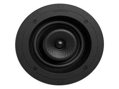 Sonance VX60R 6" Round in-ceiling Speaker with white Micro Trim Grille (Sold as Pair)