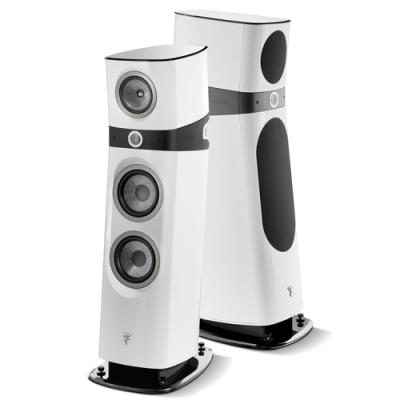Focal SOPRA N°3 Floorstanding 3 way Bass Relfex Speaker - White Carrara (Pair)