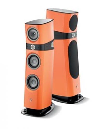 Focal SOPRA N°3 Floorstanding 3 way Bass Relfex Speaker - Orange (Pair)