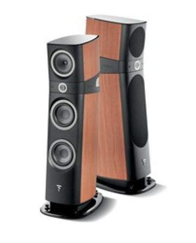 Focal SOPRA N°3 Floorstanding 3 way Bass Relfex Speaker - Dogato Walnut (Pair)