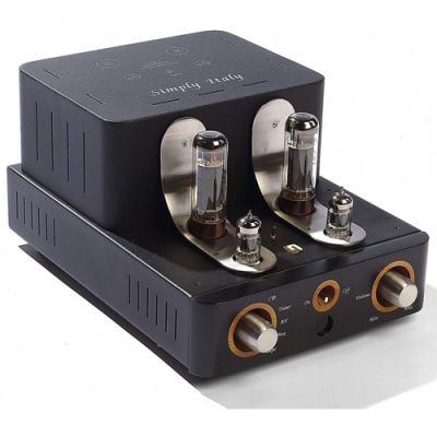 Unison Research SIMPLY ITALY Class A Integrated Stereo Tube Amplifier - Black (12 + 12 W RMS)