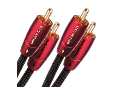 Audioquest Golden Gate Analog-Audio Interconnect Cable RCA to RCA - 8 Meter
