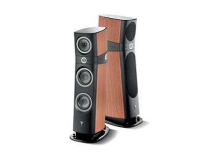 Focal SOPRA N°3 Floorstanding 3 way Bass Relfex Speaker - Dogato Walnut (Pair)