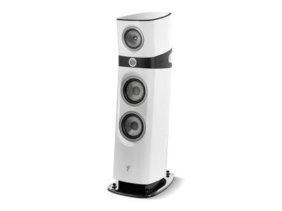 Focal SOPRA N°3 Floorstanding 3 way Bass Relfex Speaker - White Carrara (Pair)