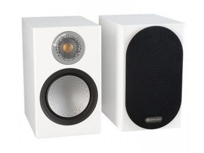 Monitor Audio SILVER 50 Ultra-Compact Bookshelf Speakers - Satin White