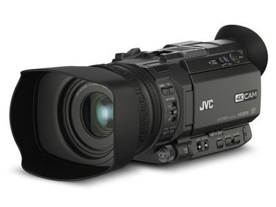 JVC GY-HM170U 4K Compact Handheld Camcorder with Integrated 12x Lens