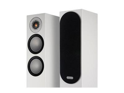 Monitor Audio SILVER 200 Compact Floorstanding Speakers - Satin White