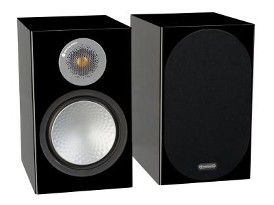 Monitor Audio SILVER 100 Audiophile Bookshelf Speaker - High Gloss Black