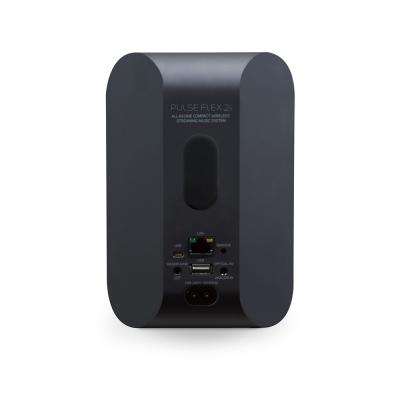 Bluesound Portable Wireless Multi-Room Music Streaming Speaker - Pulse Flex 2i Black