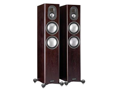 Monitor Audio Gold 200 5G Floorstanding Speakers - (Dark Walnut)